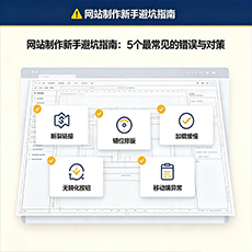 云浮建站-网站制作新手避坑指南：5个最常见的错误与对策