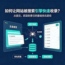 云浮建站-如何让网站被搜索引擎快速收录?