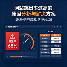 云浮建站-网站跳出率过高的原因分析与解决方案