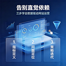 云浮建站-告别直觉依赖：三步学会数据驱动网站运营