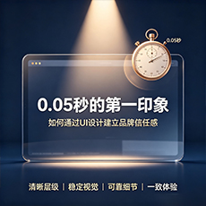云城建站-0.05秒的第一印象：如何通过UI设计建立品牌信任感