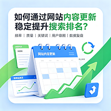 新兴建站-如何通过网站内容更新稳定提升搜索排名？
