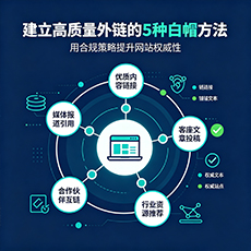 云浮建站-建立高质量外链的5种白帽方法