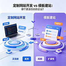 云浮建站-定制网站开发 vs 模板建站：哪个更适合你的企业？